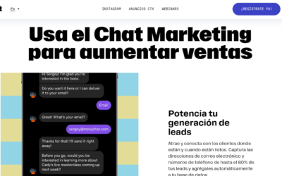 ManyChat: Boost your Chat Marketing with automation to Increase Sales on Instagram, WhatsApp and Messenger and your most used platforms